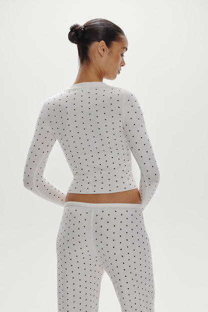 Lenon Button Up Knit Sweater - Belle of the Ball | Frankies Bikinis
