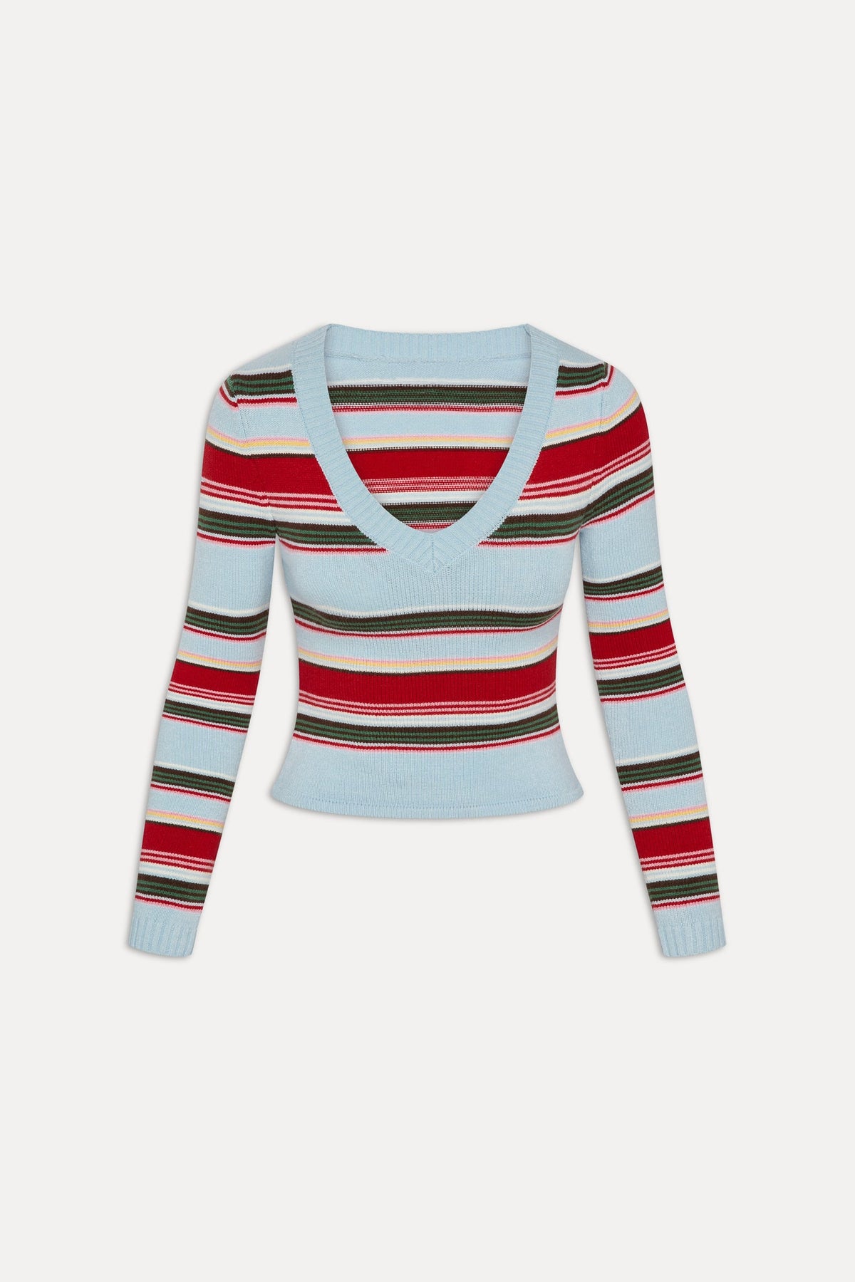 Kit V Neck Knit Sweater - Ocean Ave | Frankies Bikinis