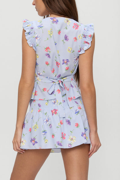 Clover Blouse - Fresh Florals | Frankies Bikinis