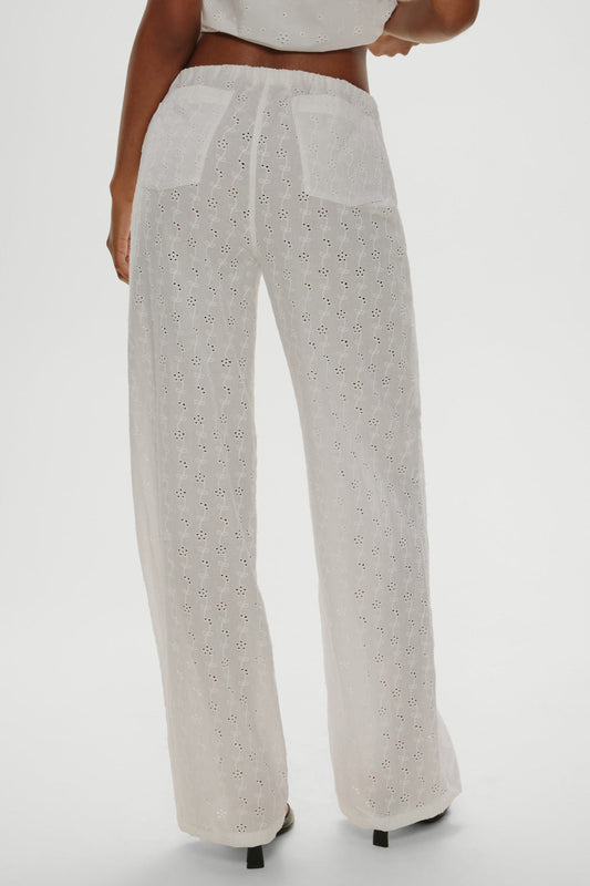 Princess Eyelet Pants - Daisy Eyelet | Frankies Bikinis