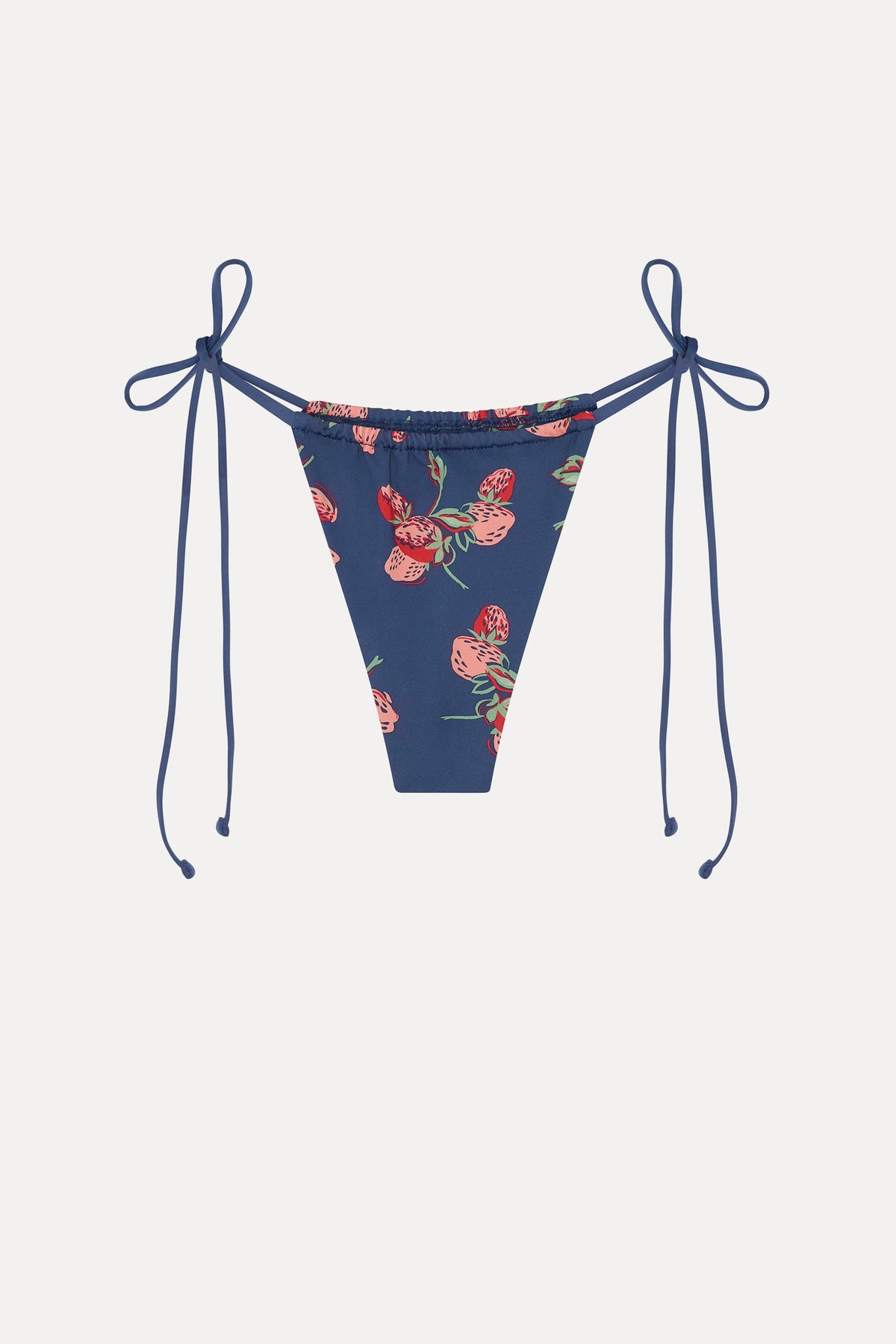 Tia Skimpy String Bikini Bottom - Strawberry Patch | Frankies Bikinis
