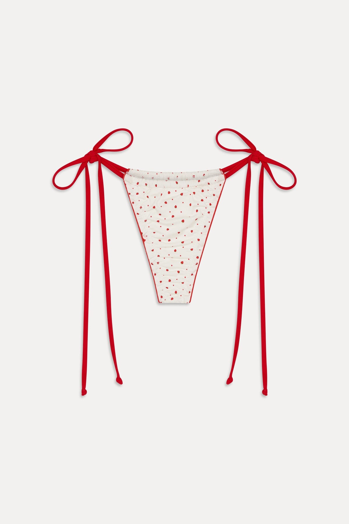 Tidal Micro String Bikini Bottom - Tiny Berry | Frankies Bikinis