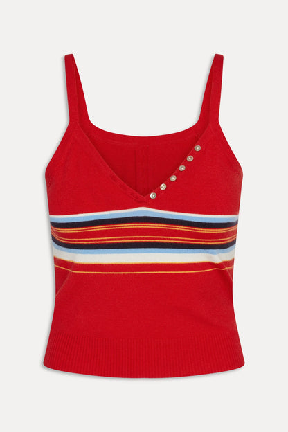 Graham Knit Tank - Ember Stripe | Frankies Bikinis