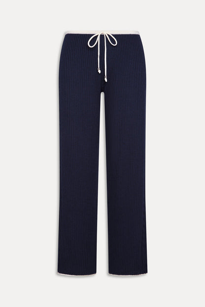 Lochlin Knit Pants - Deep Sea | Frankies Bikinis