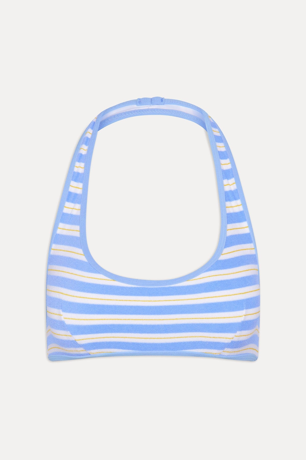 Skyler Striped Halter Bikini Top - Ashbury Stripe | Frankies Bikinis