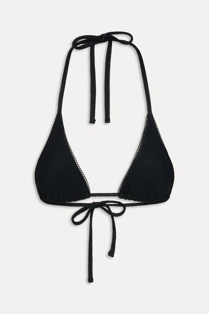 Paradise Micro Halter Bikini Top - Midnight Serenade | Frankies Bikinis