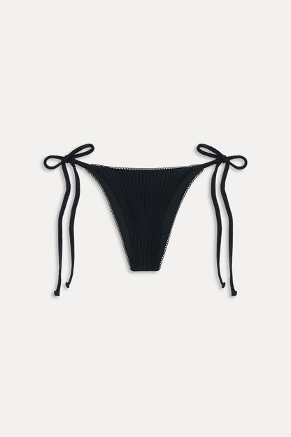 Mackenzie Cheeky String Bikini Bottom - Midnight Serenade | Frankies Bikinis