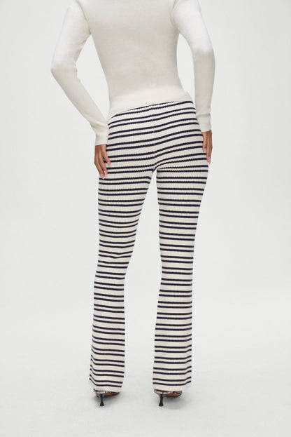 Camden Striped Knit Pants - Starlit Stripe | Frankies Bikinis