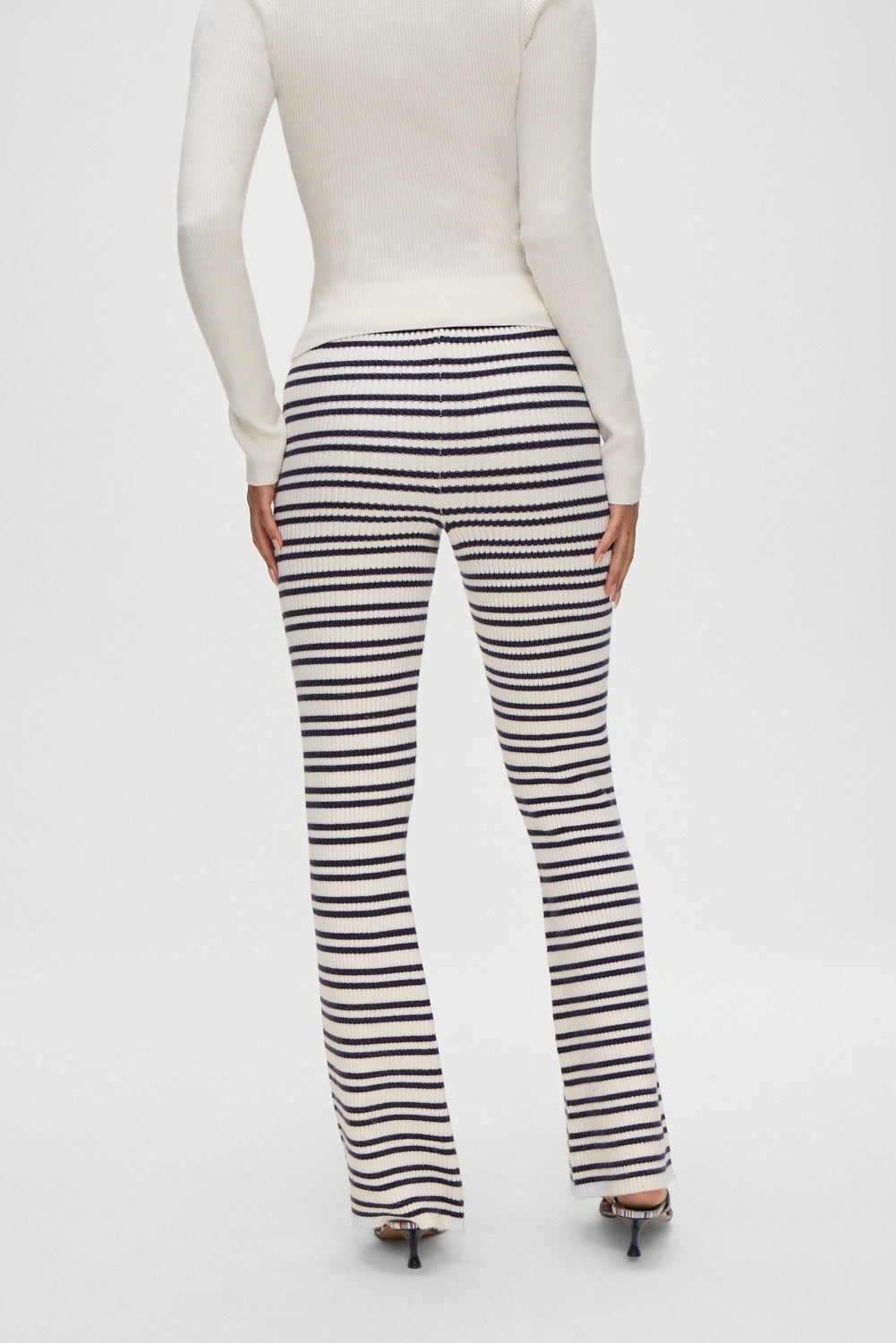 Camden Striped Knit Pants - Starlit Stripe | Frankies Bikinis