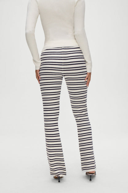 Camden Striped Knit Pants - Starlit Stripe | Frankies Bikinis