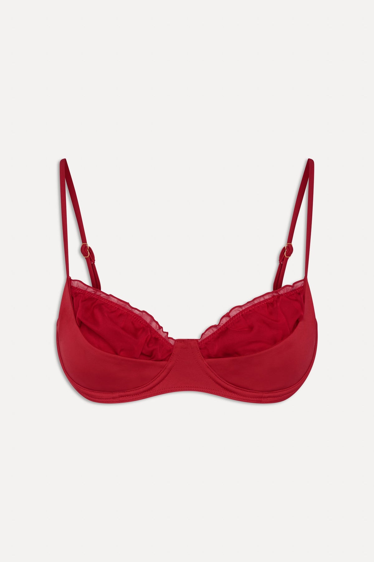 x BELLA HADID Austin Underwire Bikini Top - Valentine | Frankies Bikinis