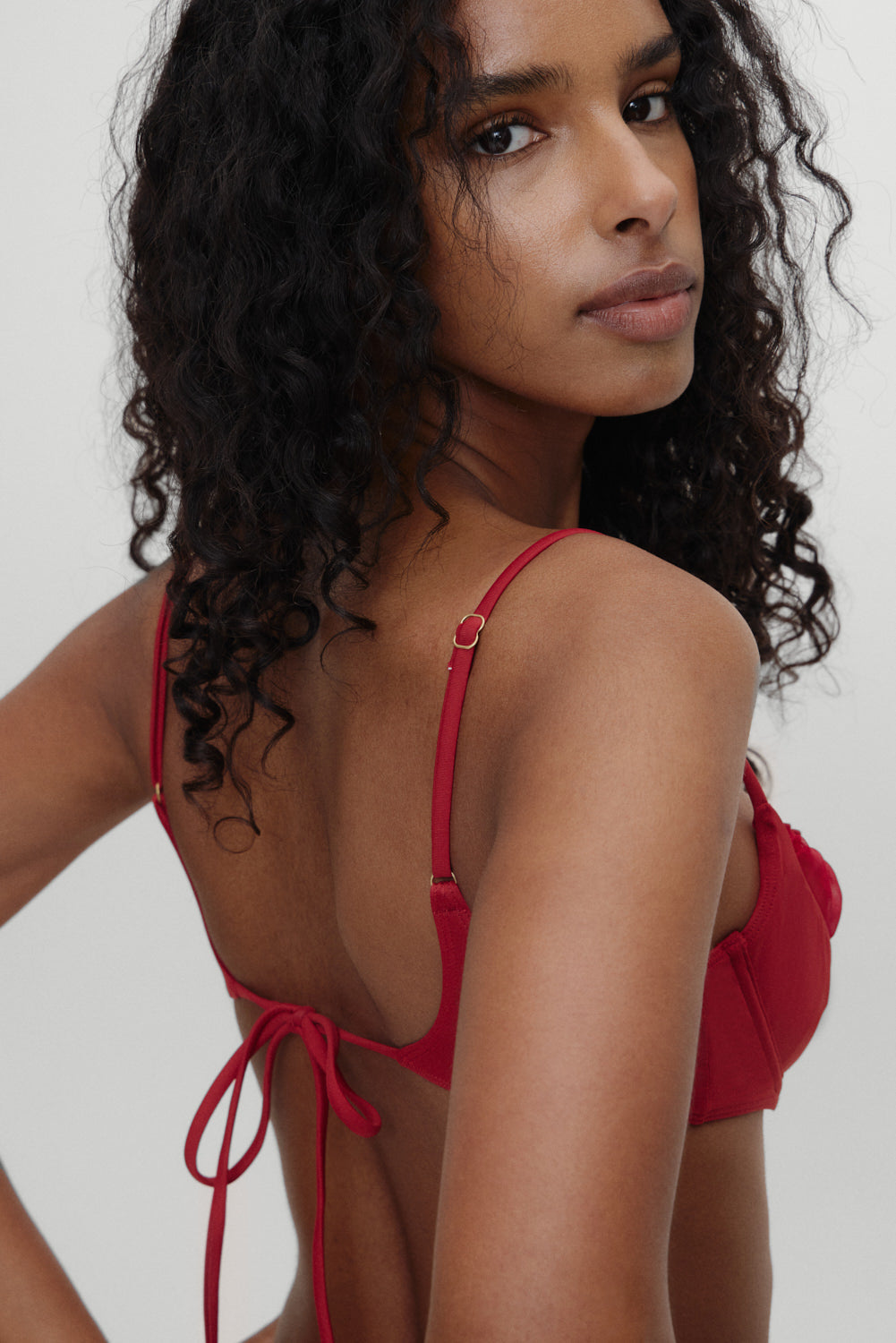 x BELLA HADID Austin Underwire Bikini Top - Valentine | Frankies Bikinis