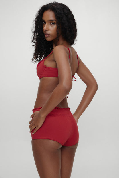 x BELLA HADID Haven Swim Shorts - Valentine | Frankies Bikinis