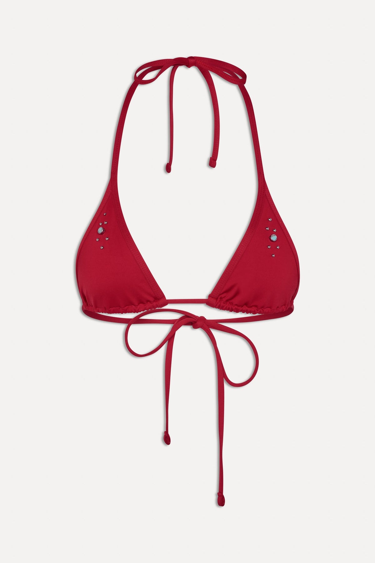 x OREBELLA Paradise Halter Bikini Top - Valentine | Frankies Bikinis