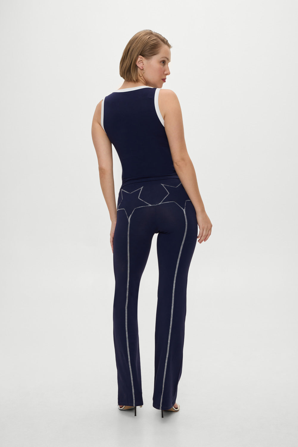 x BELLA HADID Dreamer Flare Pants - Lone Star Blue | Frankies Bikinis