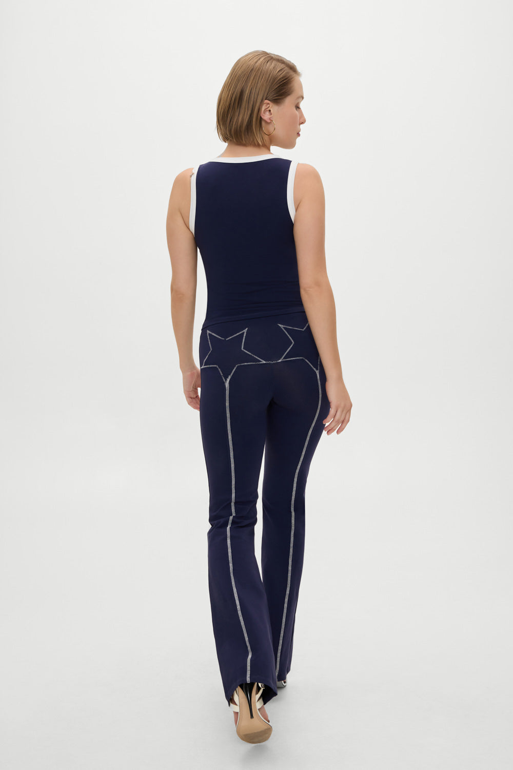 x BELLA HADID Dreamer Flare Pants - Lone Star Blue | Frankies Bikinis