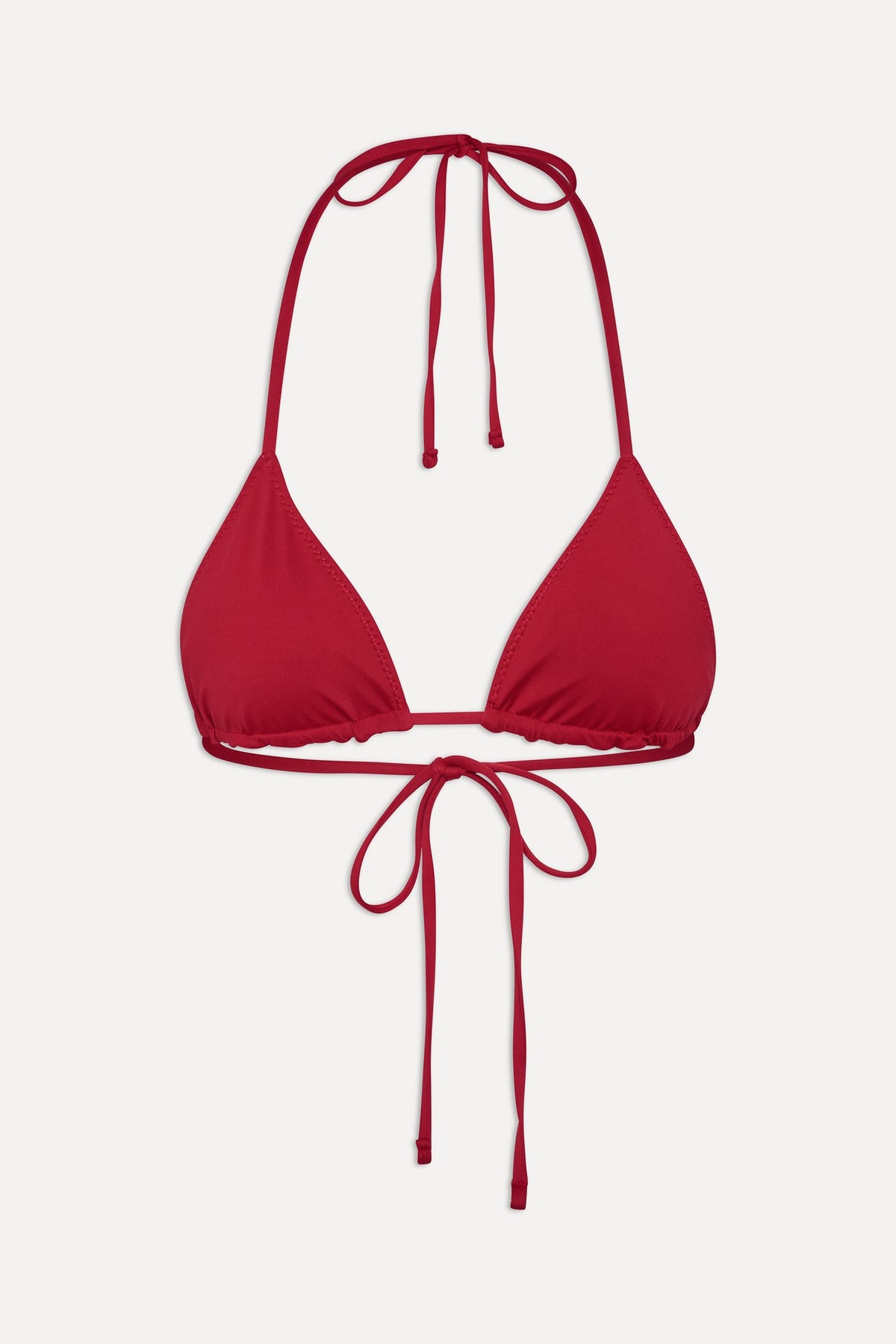 x BELLA HADID Nick Triangle Bikini Top - Valentine | Frankies Bikinis