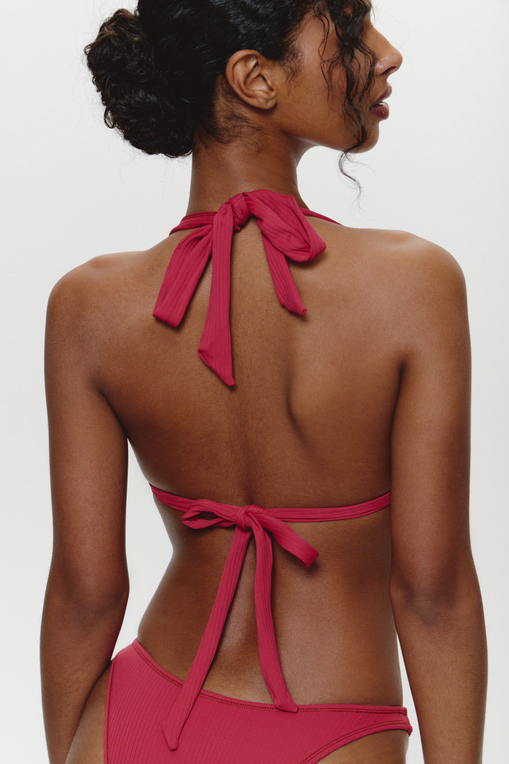 Taite Triangle Bikini Top - Vino | Frankies Bikinis
