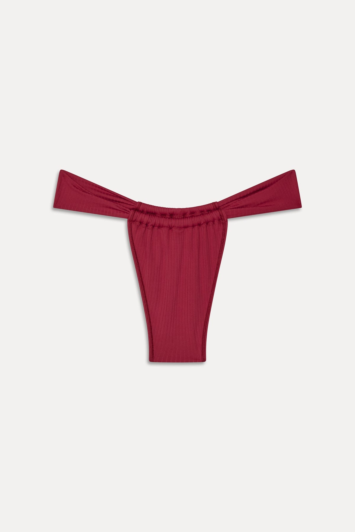 Beckett Micro Bikini Bottom - Vino | Frankies Bikinis