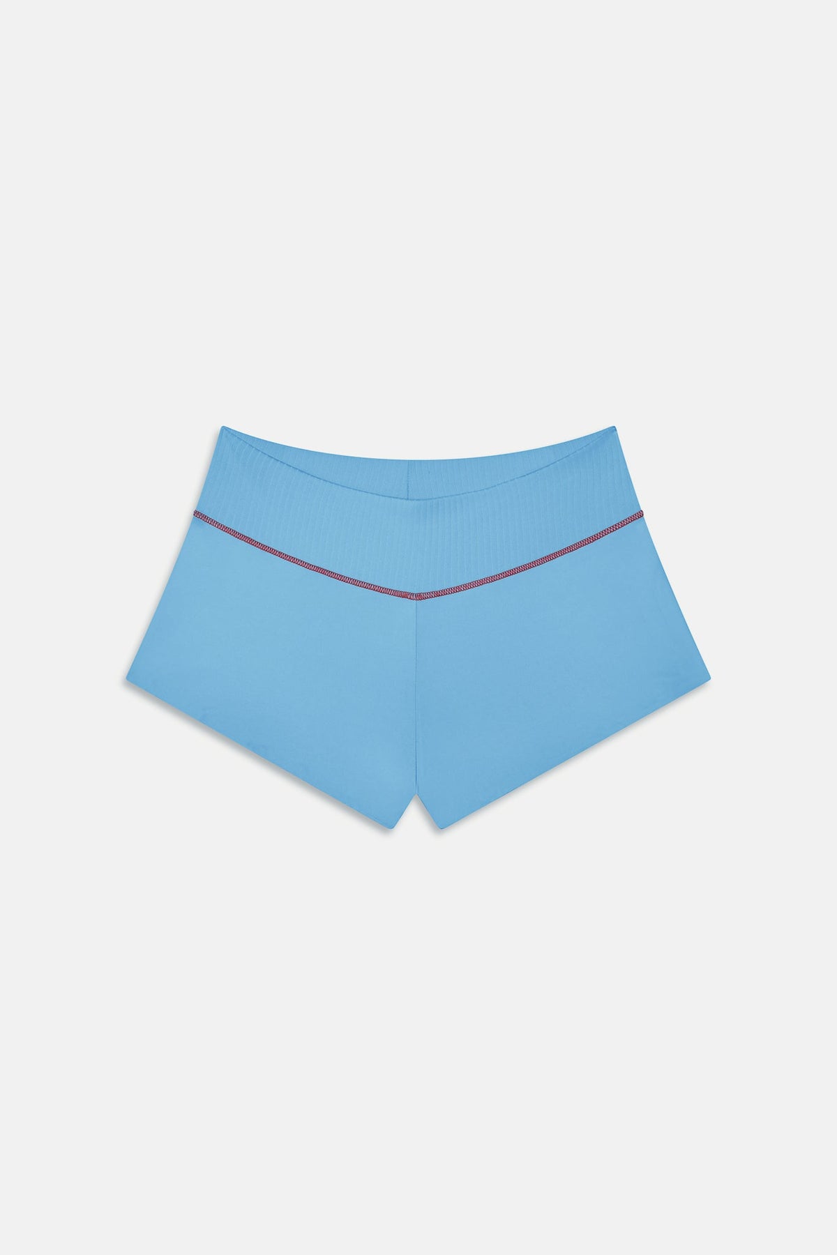 Kacey Cheeky Swim Shorts - Capri Sky | Frankies Bikinis