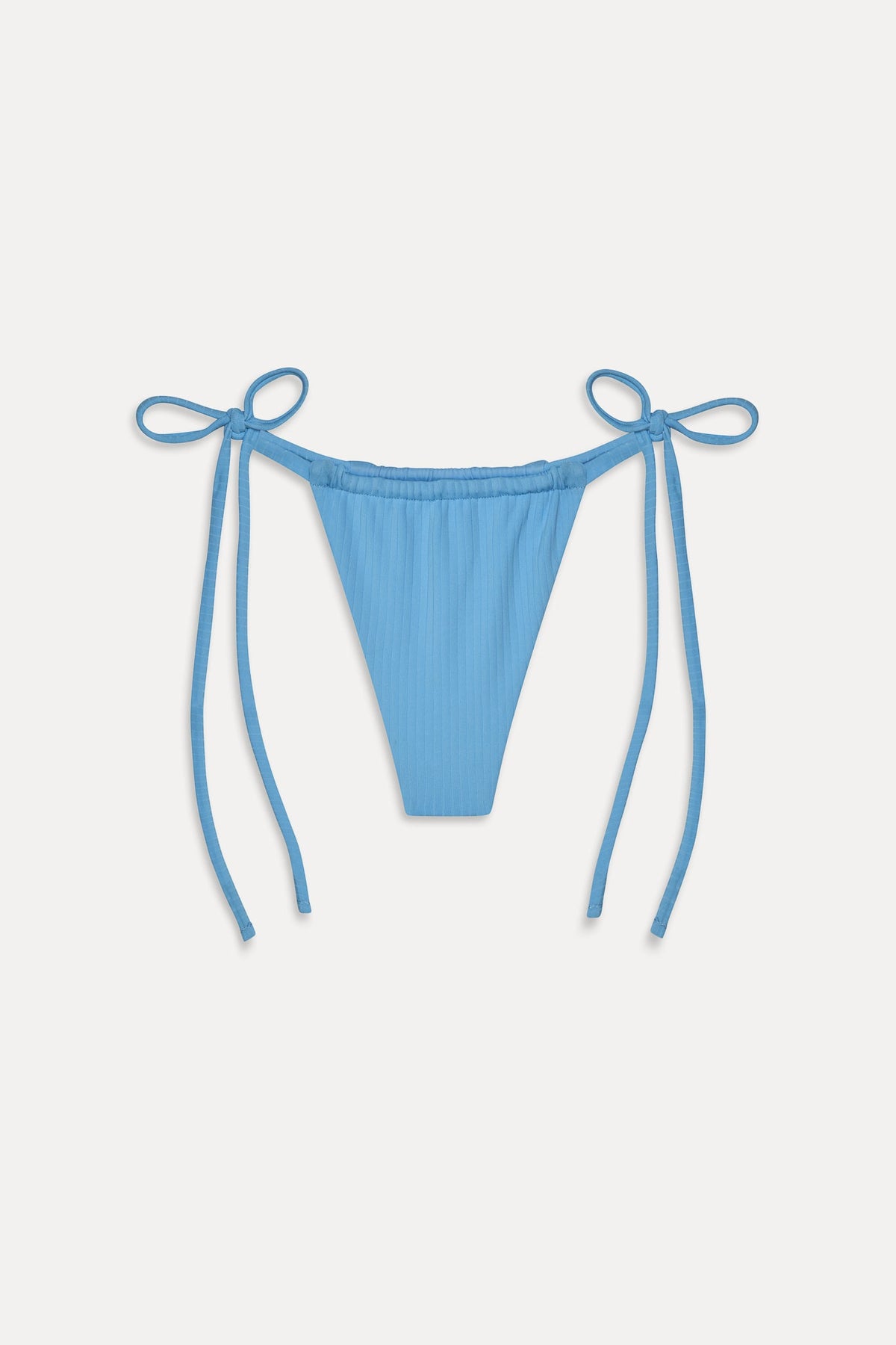 Tia Skimpy String Bikini Bottom - Capri Sky | Frankies Bikinis