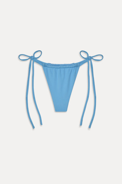 Tia Skimpy String Bikini Bottom - Capri Sky | Frankies Bikinis
