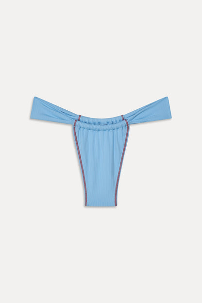 Beckett Micro Bikini Bottom - Capri Sky | Frankies Bikinis