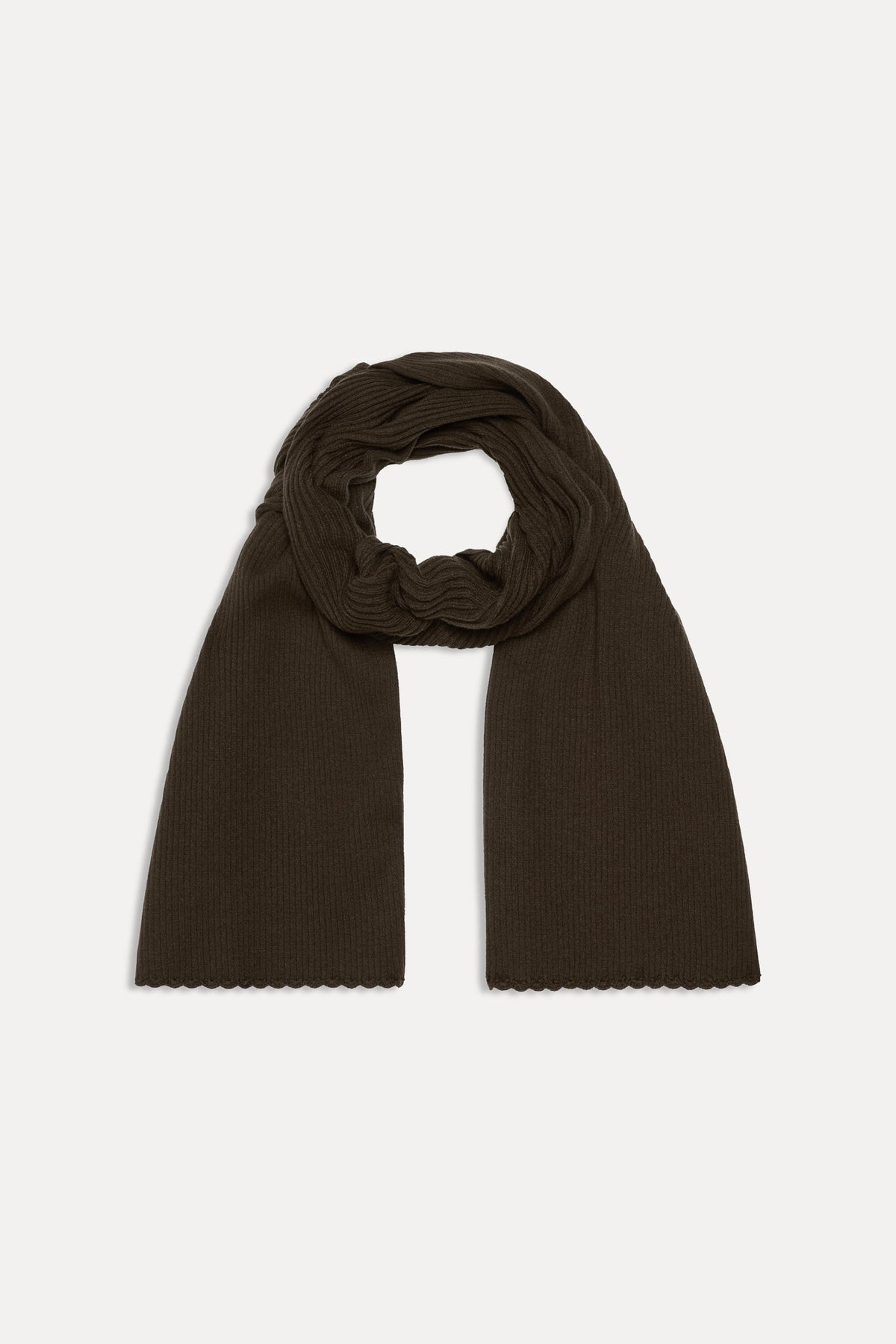 Snug Knit Scarf - Chocolate Brown | Frankies Bikinis
