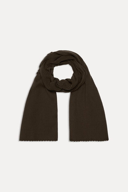 Snug Knit Scarf - Chocolate Brown | Frankies Bikinis