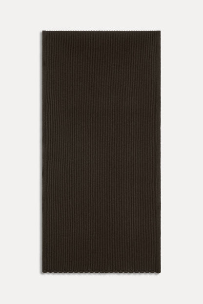 Snug Knit Scarf - Chocolate Brown | Frankies Bikinis
