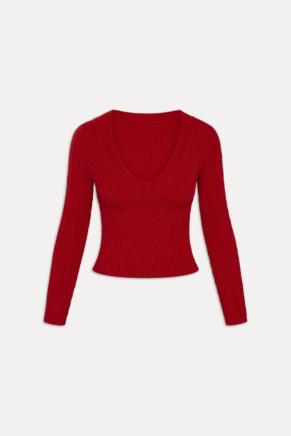 Kit V Neck Knit Sweater - Heartstrings | Frankies Bikinis