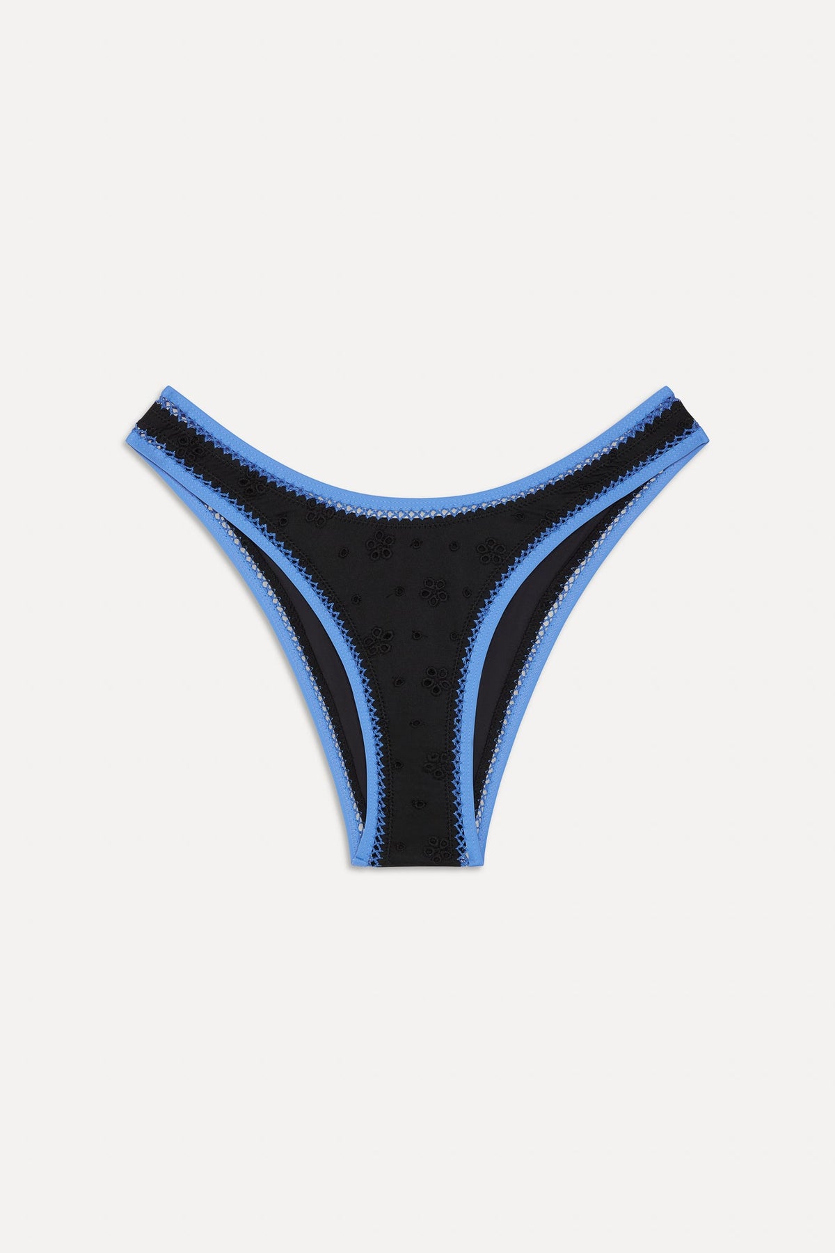 Dove Eyelet Bikini Bottom - Eclipse | Frankies Bikinis