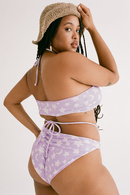 Jupiter Terry Bandeau Bikini Top - Luna | Frankies Bikinis