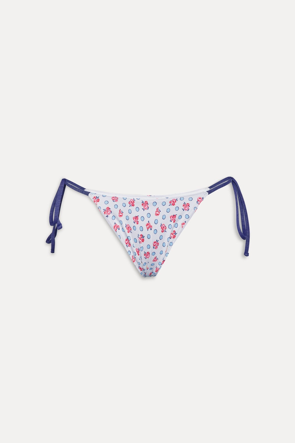 Mackenzie Cheeky String Bikini Bottom - Wild Rose | Frankies Bikinis
