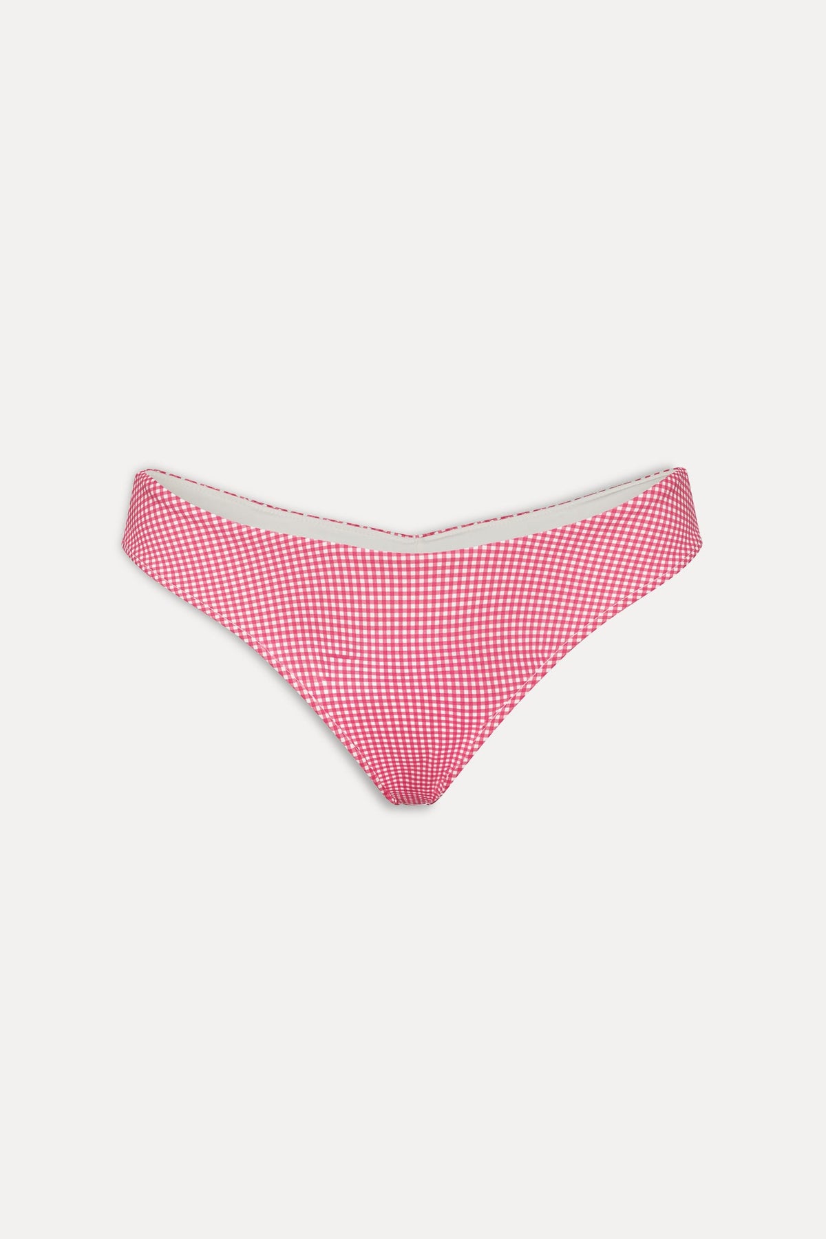 Katarina Cheeky Bikini Bottom - Ladybug Gingham | Frankies Bikinis