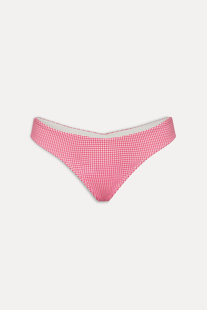 Katarina Cheeky Bikini Bottom - Ladybug Gingham | Frankies Bikinis