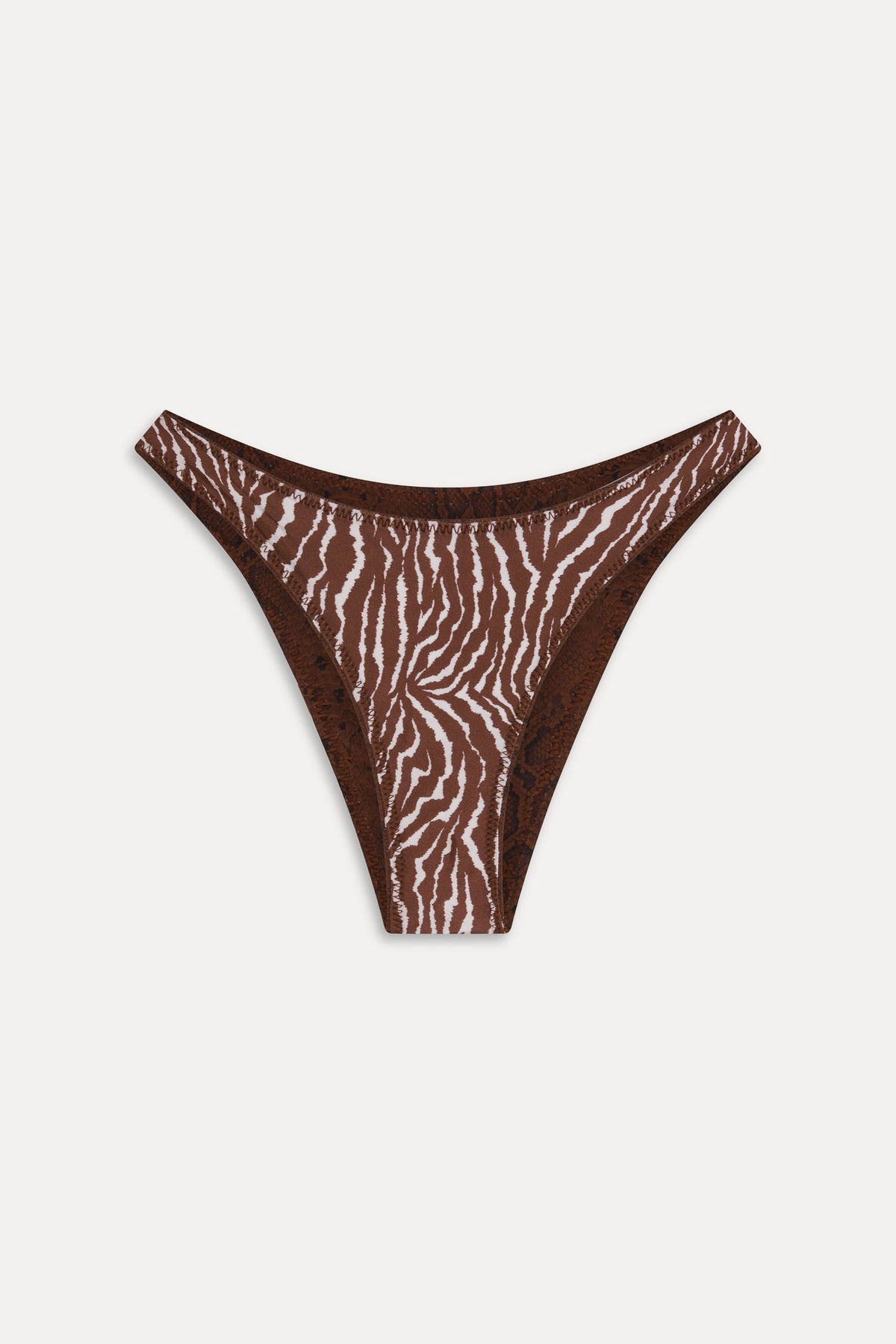 x Réalisation Par Dove Reversible Bikini Bottom - Python/Animal | Frankies Bikinis