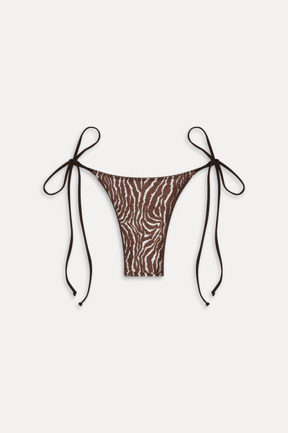 x Réalisation Par Divine Reversible Bikini Bottom - Python/Animal | Frankies Bikinis