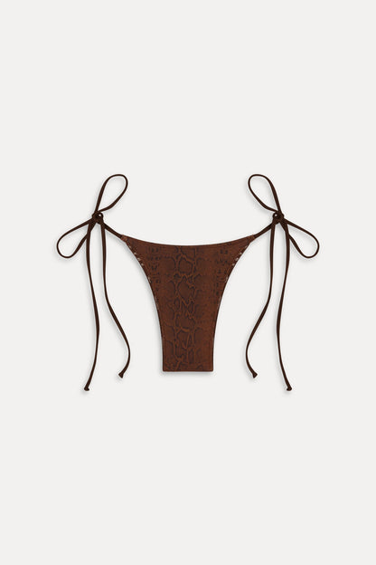 x Réalisation Par Divine Reversible Bikini Bottom - Python/Animal | Frankies Bikinis