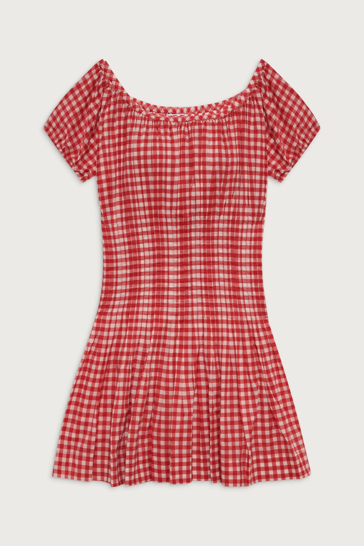 Sadie Gingham Mini Dress - Cherry Gingham | Frankies Bikinis