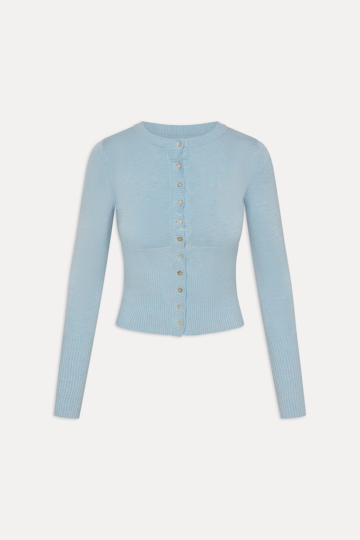 Lenon Button Up Knit Sweater - Daydream | Frankies Bikinis