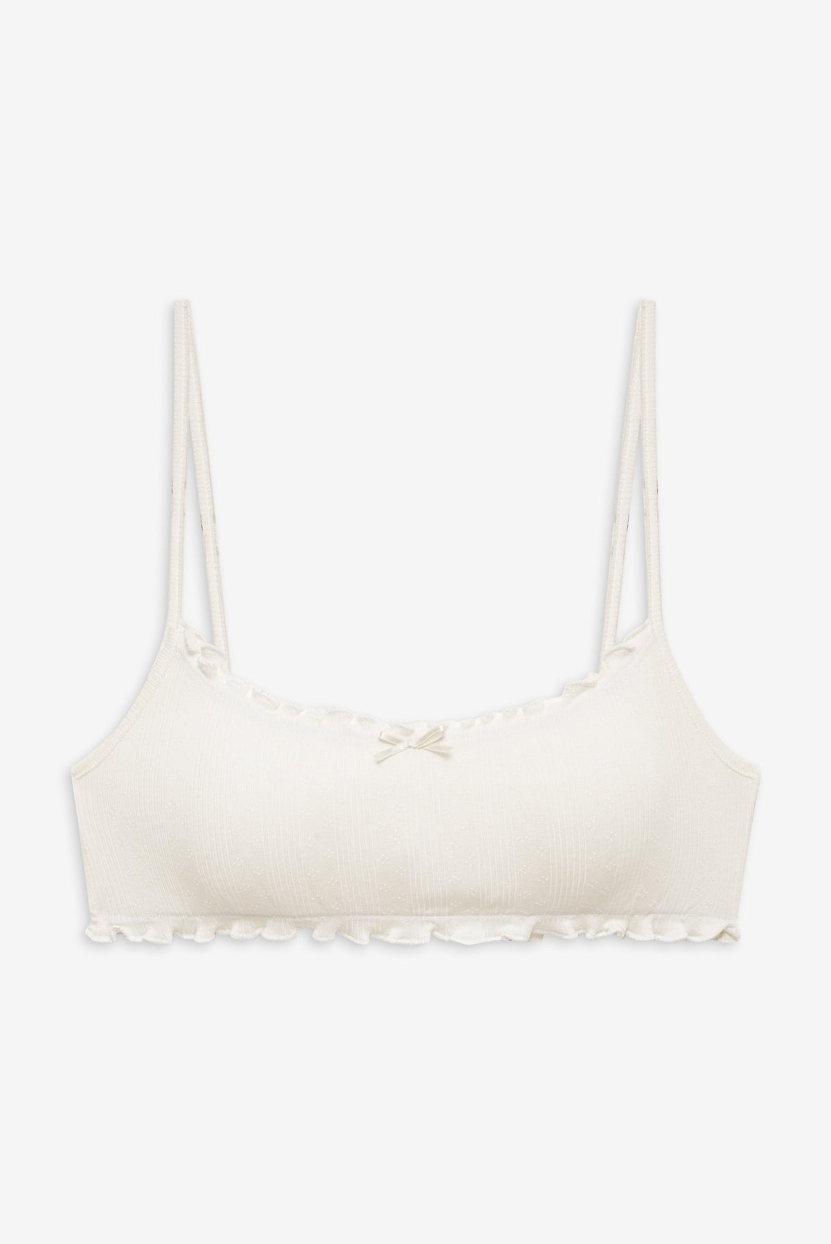 Bridget Bralette - White | Frankies Bikinis