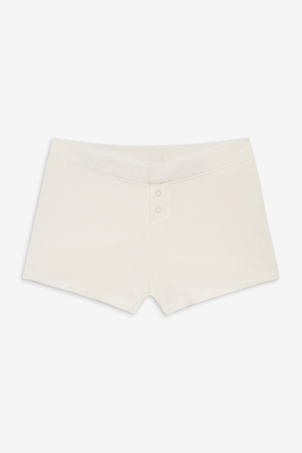 Bridget Booty Shorts - White | Frankies Bikinis