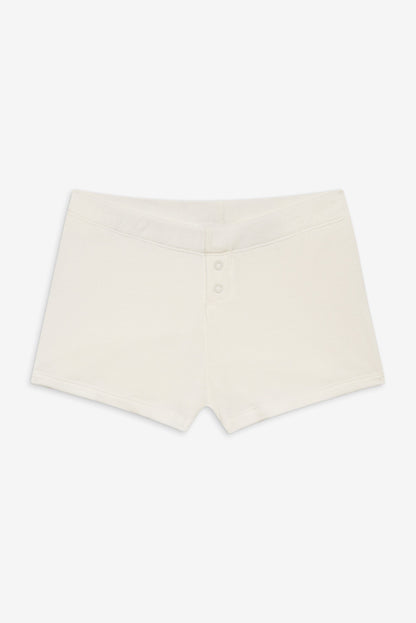 Bridget Booty Shorts - White | Frankies Bikinis