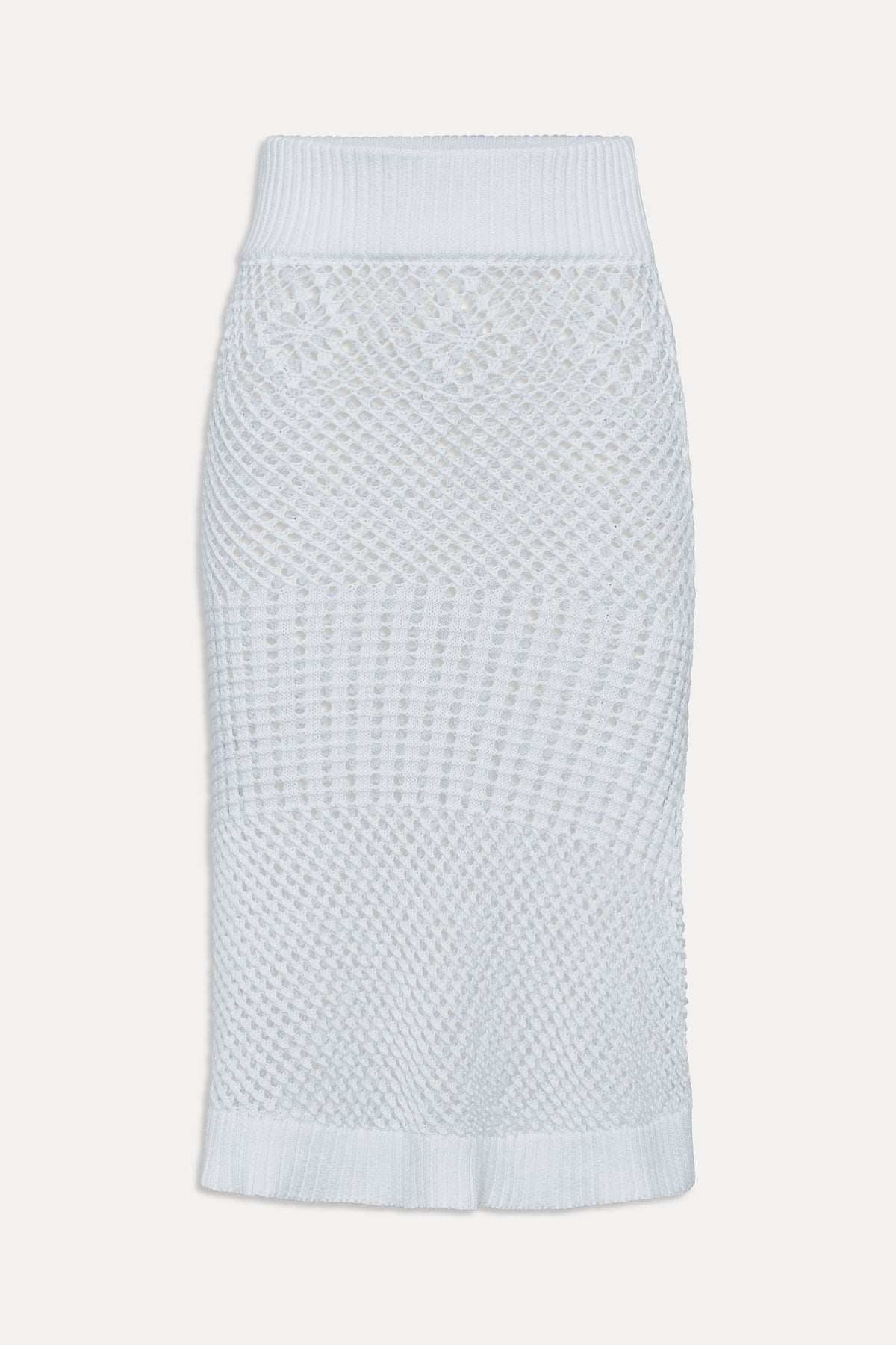 Orchard Crochet Midi Skirt - White | Frankies Bikinis