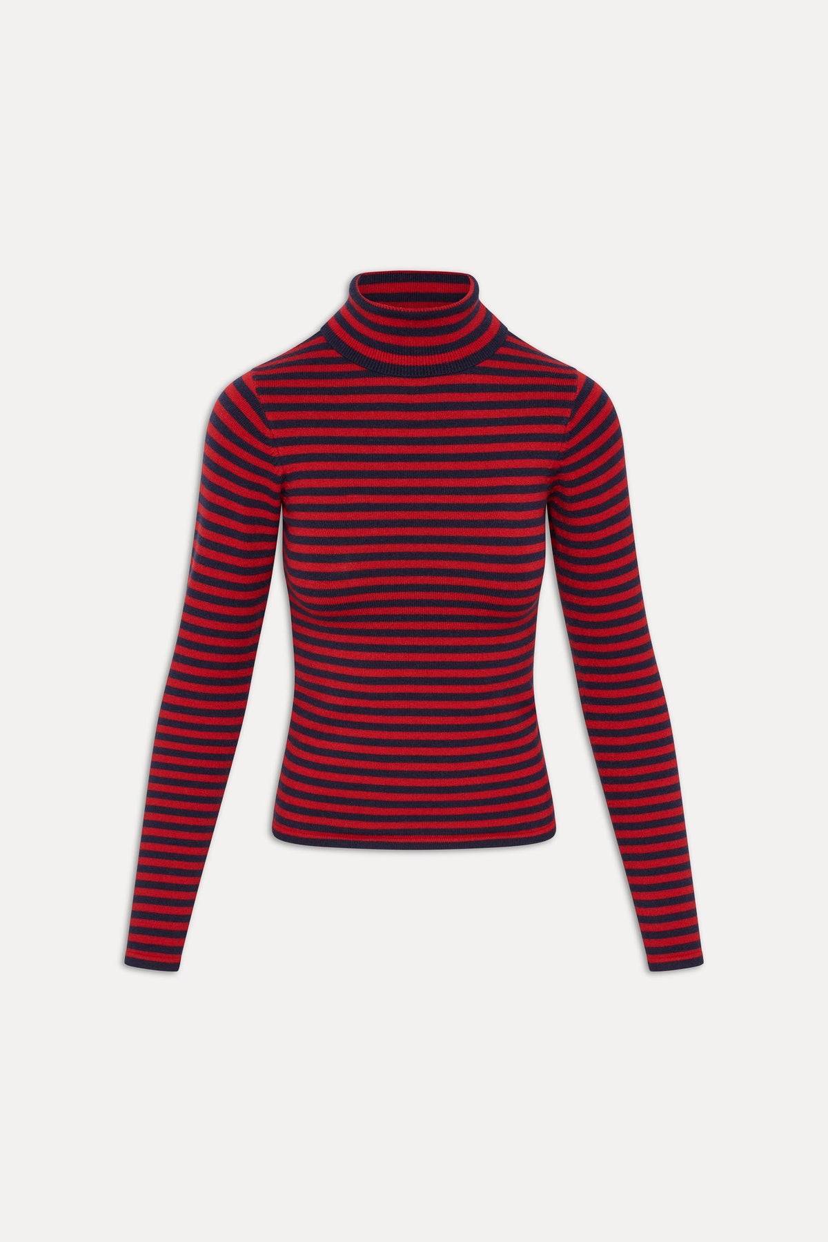 Milo Knit Turtleneck Sweater - Sunday Stripe | Frankies Bikinis