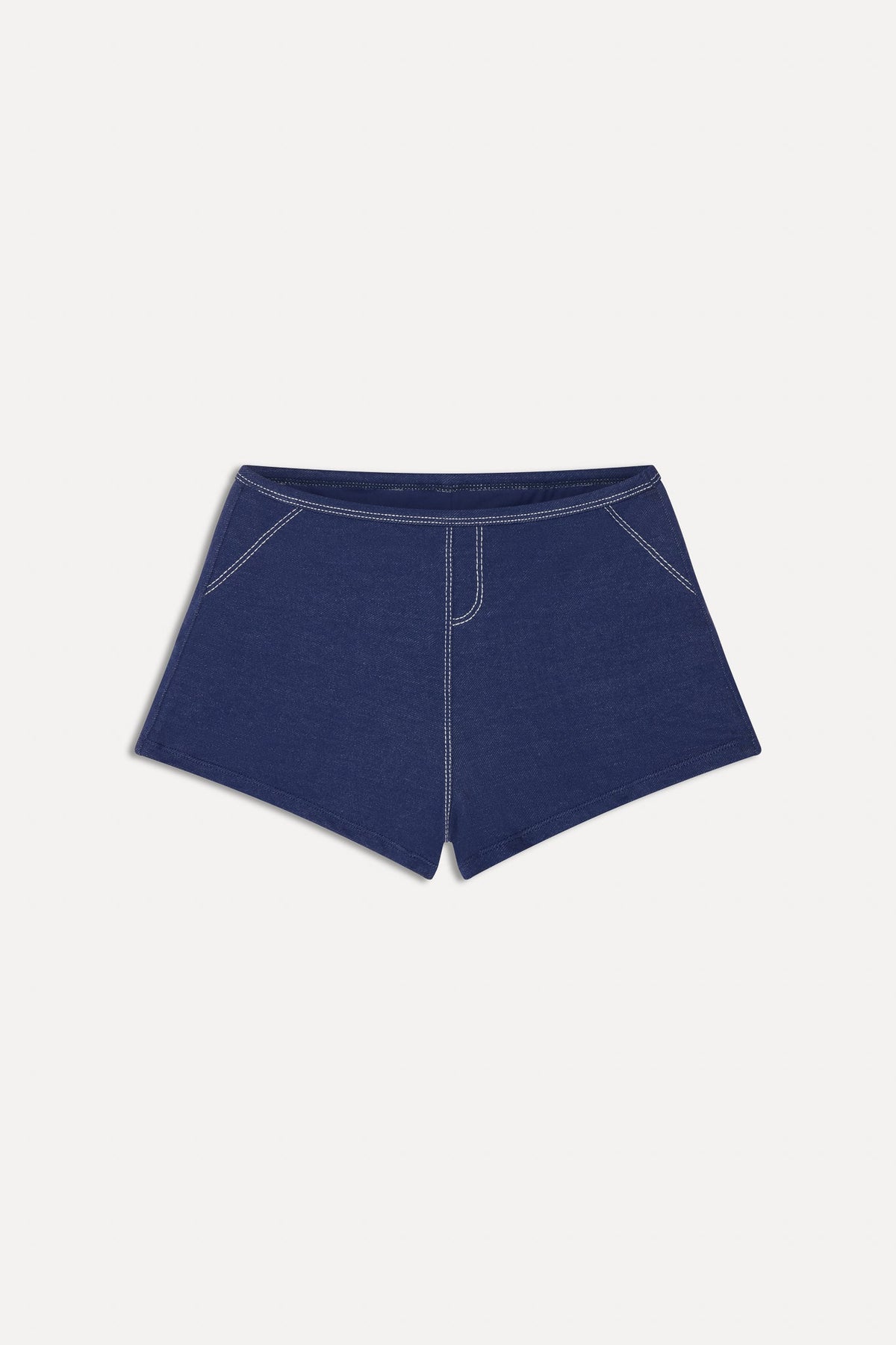 x BELLA HADID Caster Boy Shorts - Summer Denim | Frankies Bikinis