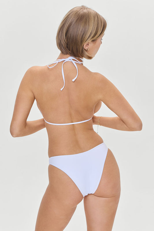 Dove Bikini Bottom - Optic White | Frankies Bikinis