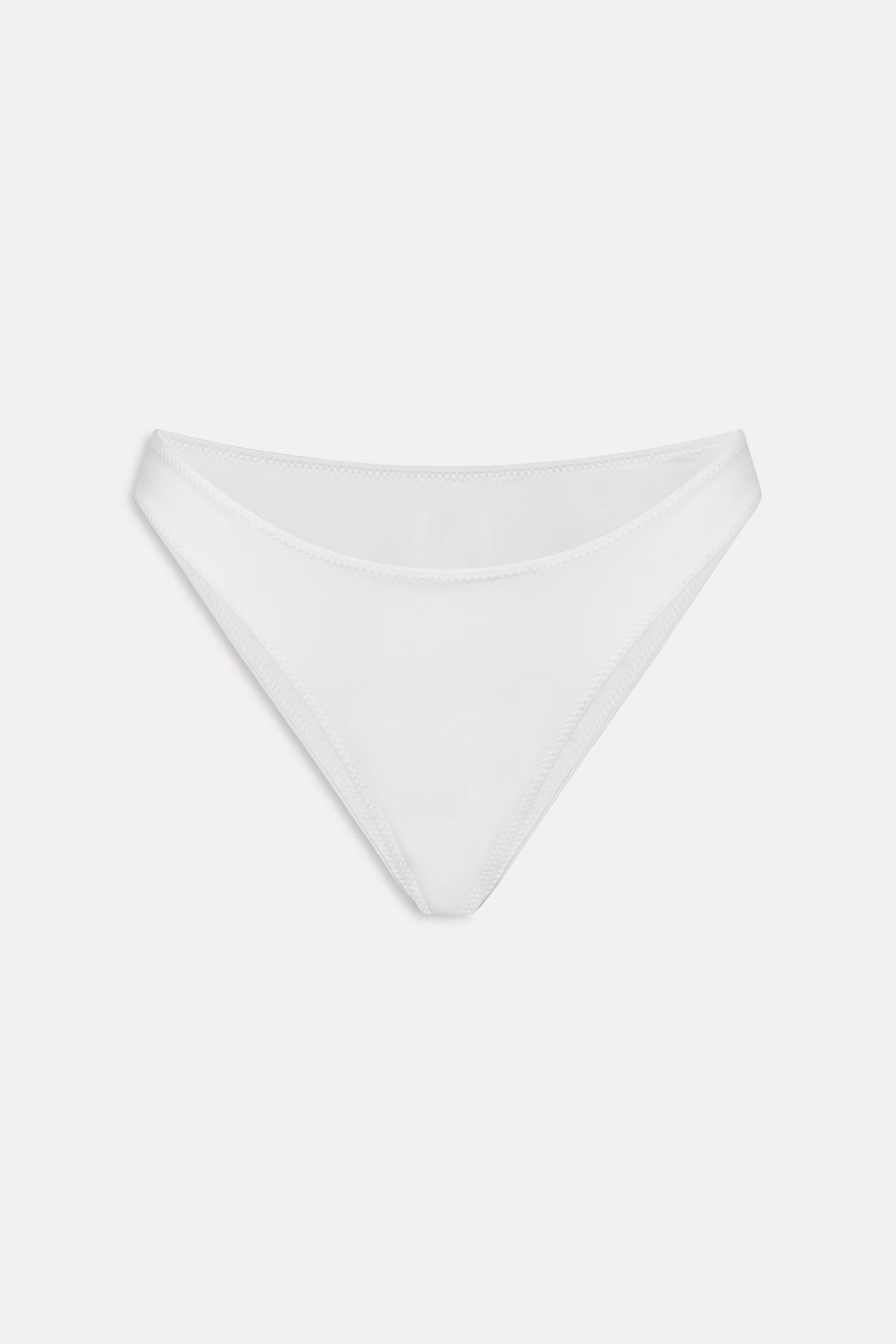 Dove Bikini Bottom - Optic White | Frankies Bikinis