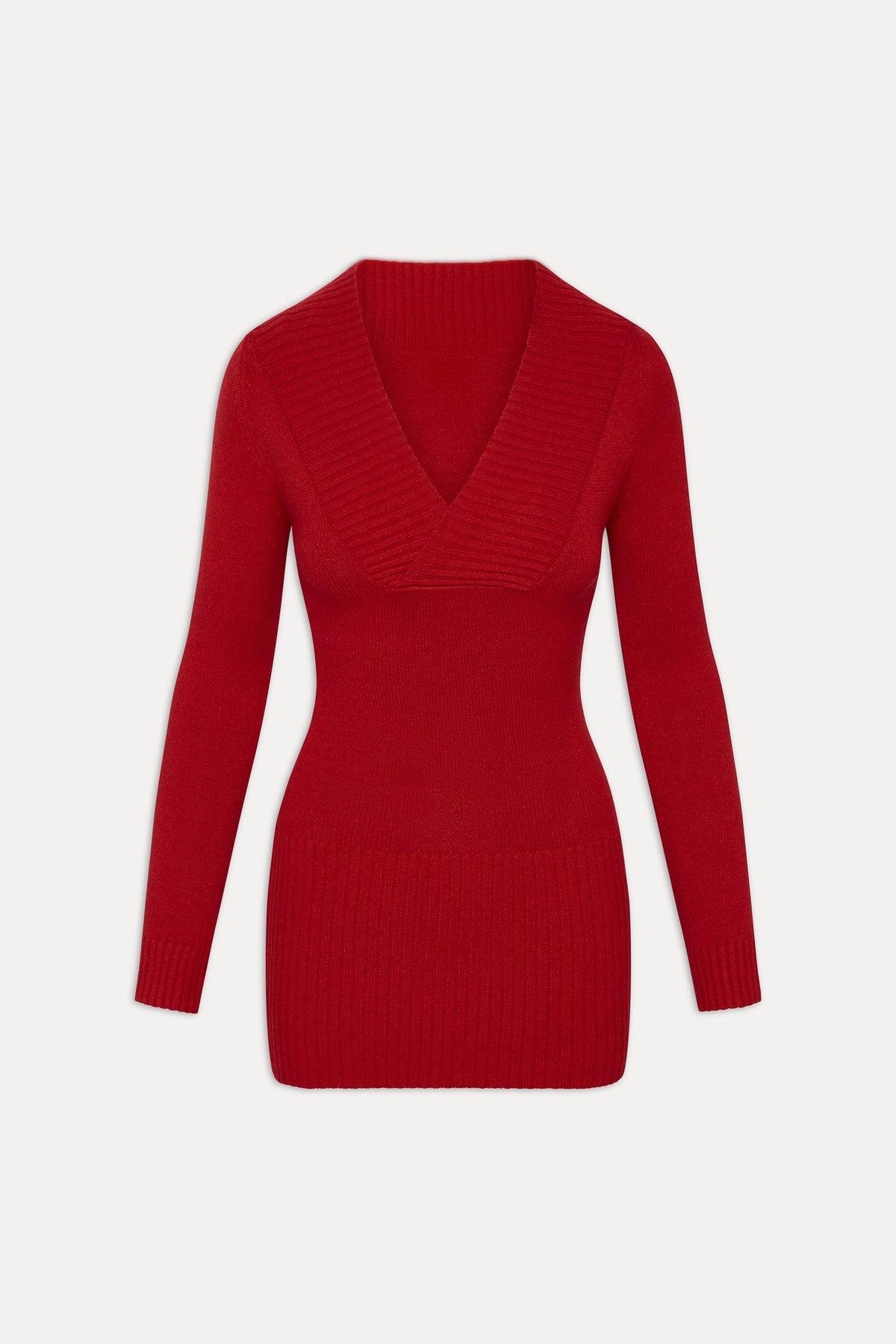Jade Long Sleeve Knit Mini Dress - Heartstrings | Frankies Bikinis